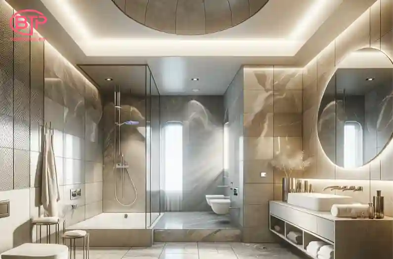 salle de bain attrayante generationbtp - salle de bain luxueuse et contemporaine