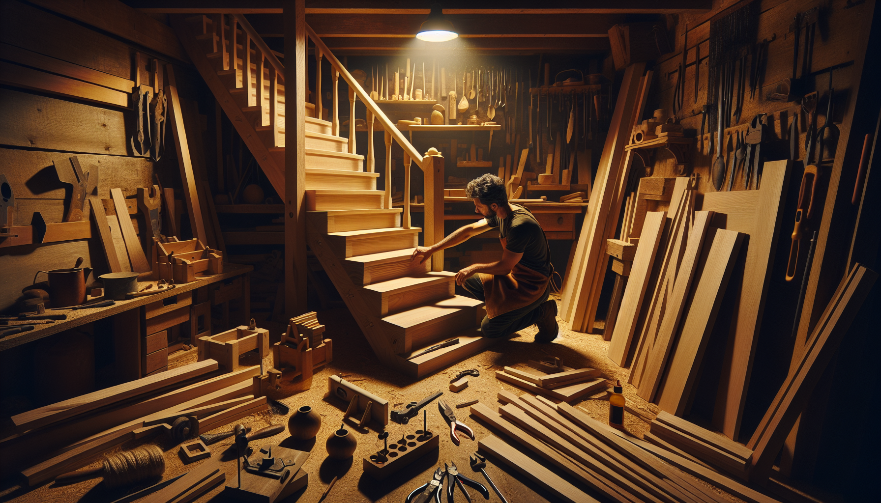 découvrez les étapes essentielles pour concevoir, fabriquer et installer un escalier sur mesure. suivez notre guide pratique pour réaliser un projet d'escalier esthétique et fonctionnel qui s'intègre parfaitement dans votre espace.