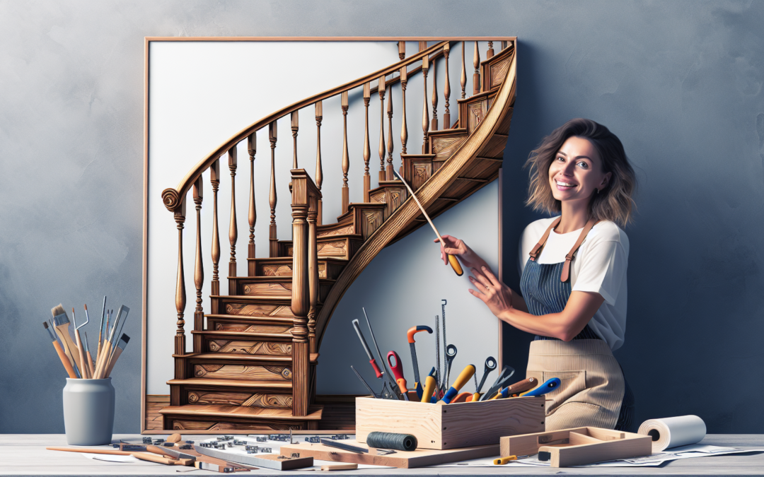 Escalier d’angle : comment concevoir et fabriquer votre propre escalier