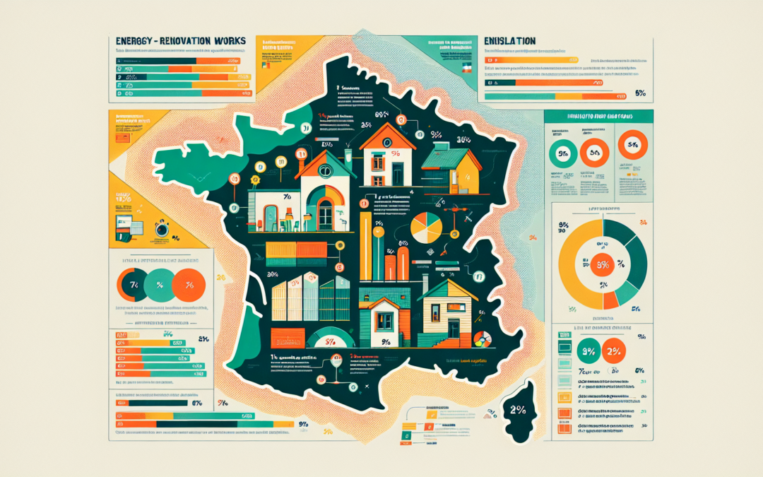 Rénovation énergétique : découvrez les travaux les plus plébiscités dans votre région !