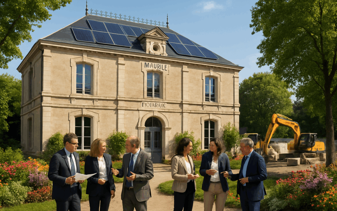 Oudon : les décideurs approuvent le projet de rénovation énergétique de la mairie