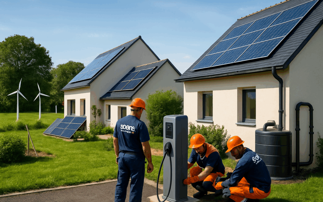 Un projet novateur d’efficacité énergétique à Saint-Épain avec l’expertise de Sobre Énergie