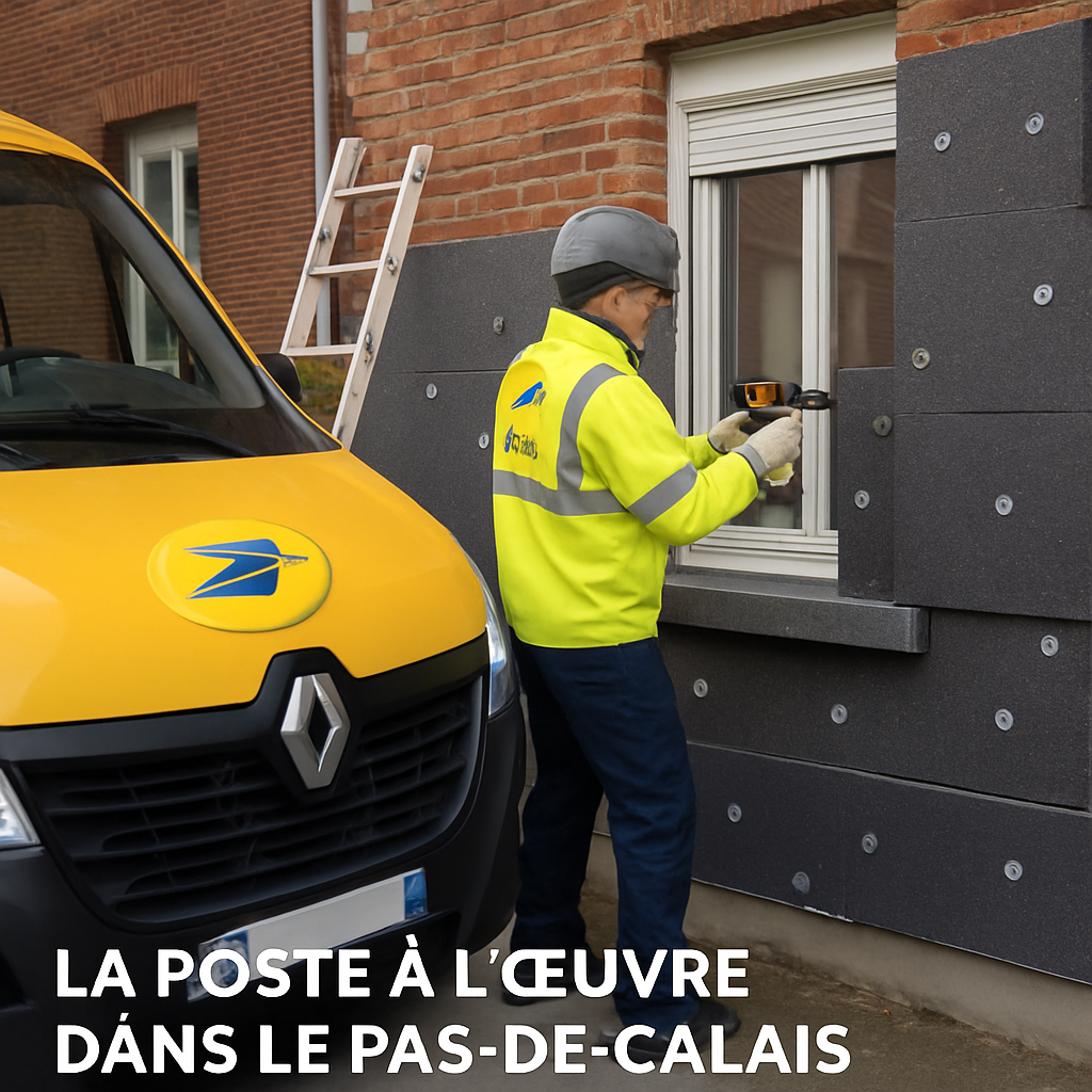 la poste dans le pas-de-calais lance un service innovant pour faciliter la rénovation énergétique des logements, offrant conseils et accompagnement personnalisés aux habitants.