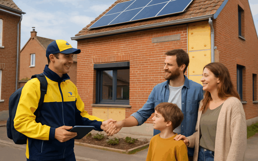 Dans le Pas-de-Calais, La Poste lance un service innovant pour accompagner la rénovation énergétique des habitations
