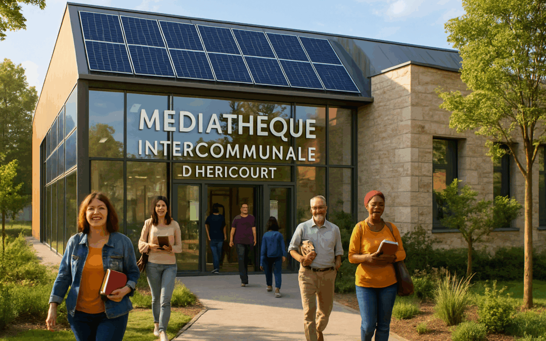 Réouverture de la médiathèque intercommunale d’Héricourt : une rénovation énergétique au service de la culture