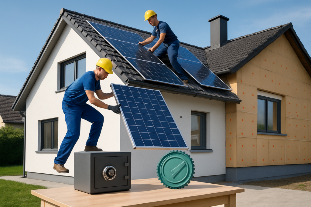 obtenez un financement garanti pour votre rénovation énergétique, couvrant toutes les mesures votées afin d'assurer des économies durables et une meilleure performance énergétique de votre logement.