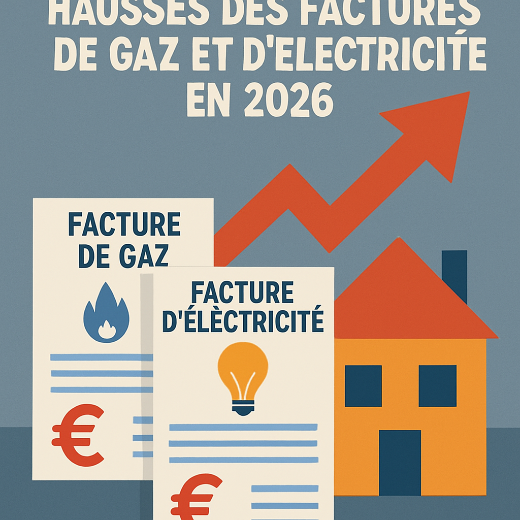découvrez pourquoi les factures de gaz et d'électricité augmenteront en 2026 et comment comprendre ces changements pour mieux gérer votre budget énergétique.