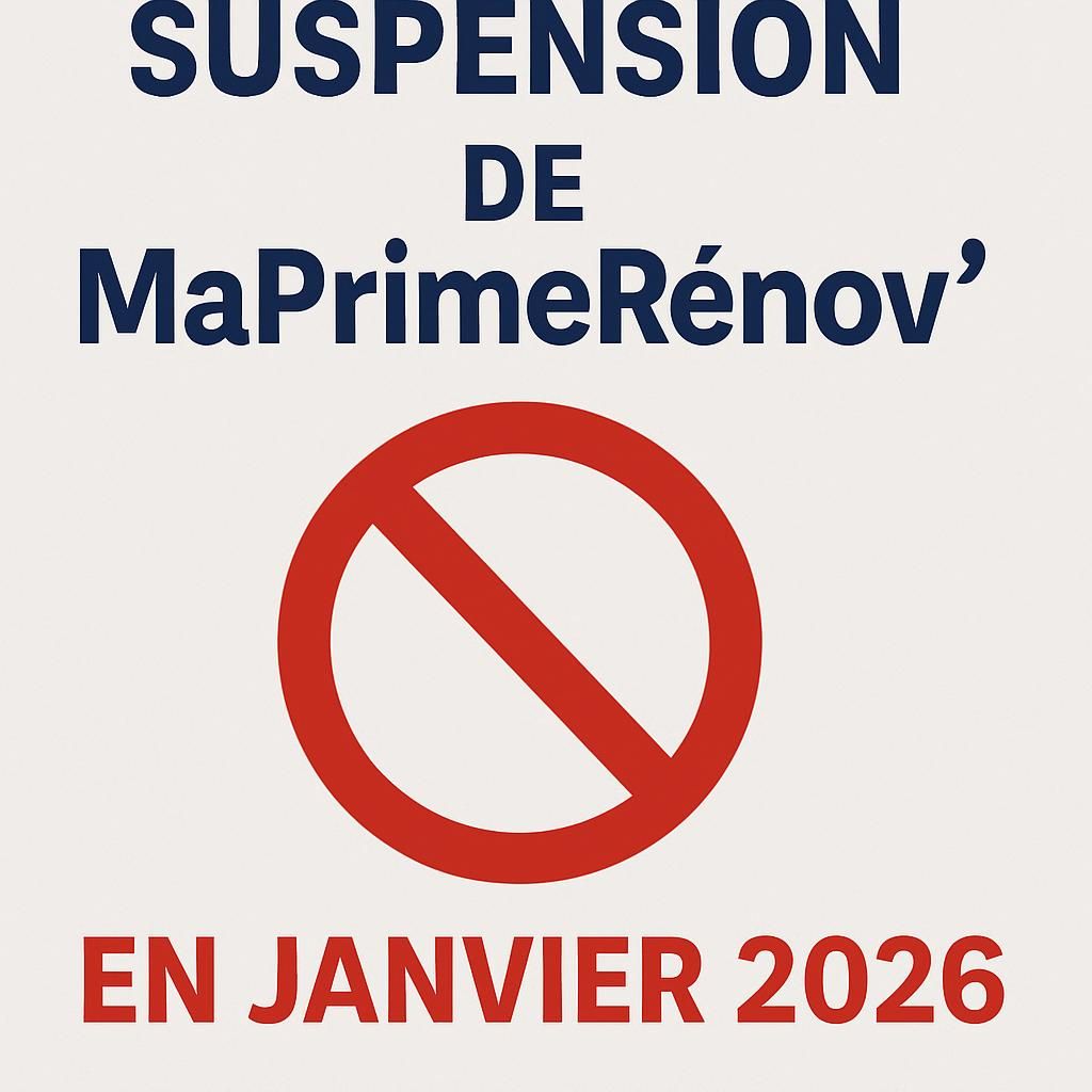 rénovation énergétique : maprimerénov’ suspendue à partir du 1er janvier en raison de l'absence de financement validé, impactant les aides pour vos travaux.