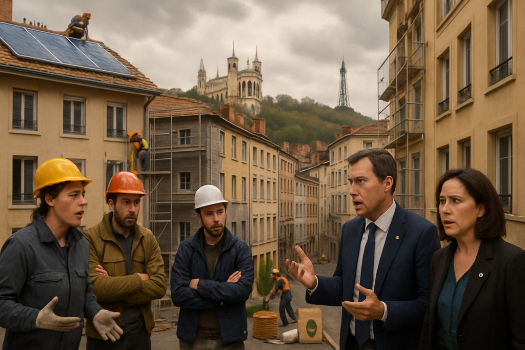 les entreprises de rénovation énergétique alertent la métropole de lyon sur les défis urgents à relever pour accélérer la transition énergétique et soutenir la filière locale.