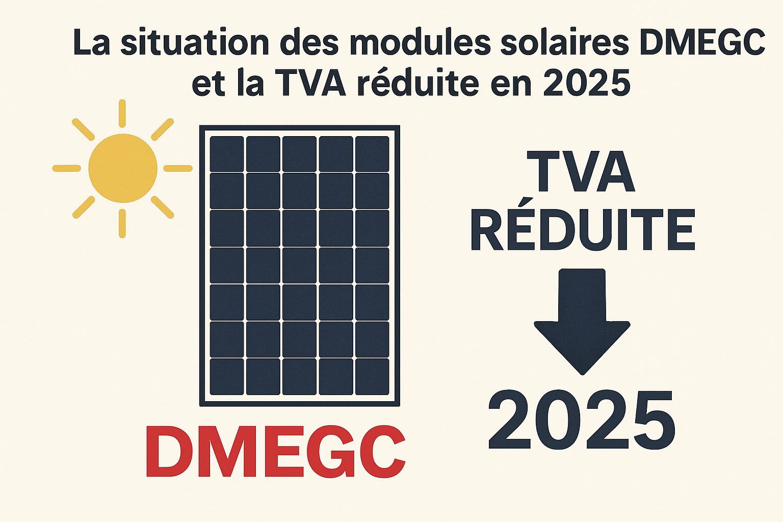 découvrez l'analyse complète de la suppression de la tva réduite sur les modules dmegc et ses implications pour les entreprises et consommateurs.