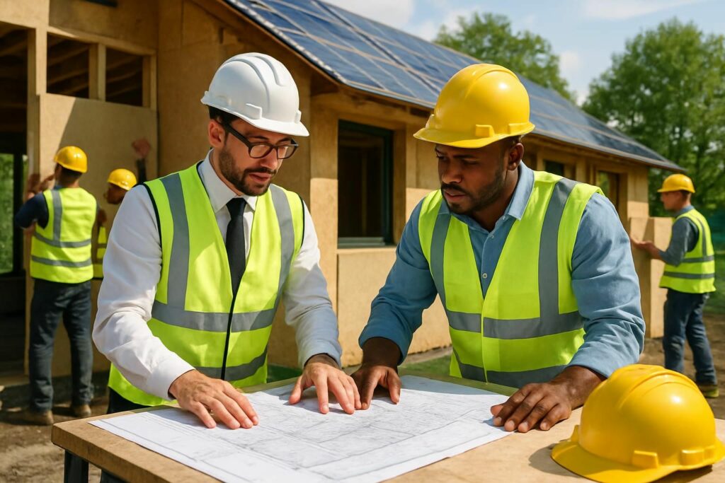 découvrez comment ces protagonistes s'engagent dès le début des travaux pour optimiser l'efficacité énergétique et promouvoir un développement durable.