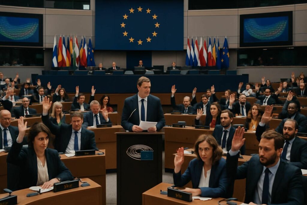 le parlement européen adopte un texte controversé visant à répondre à la crise du logement, suscitant un débat intense parmi les citoyens et les experts.