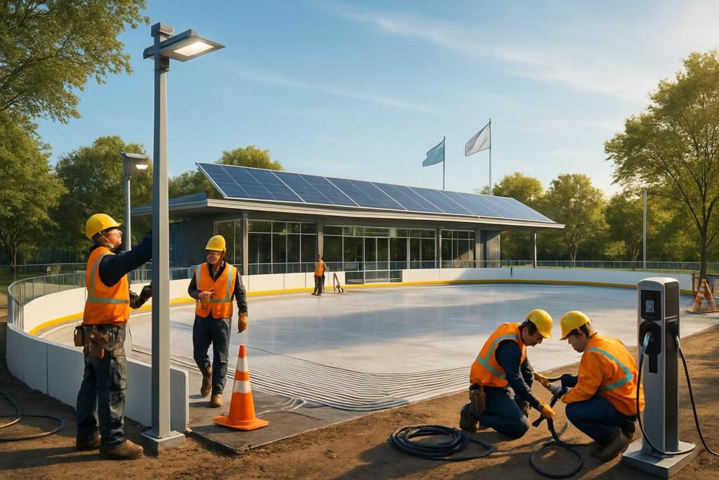 découvrez comment les patinoires bénéficient d'une vague de rénovations qui dynamise leur performance énergétique et leur confort.