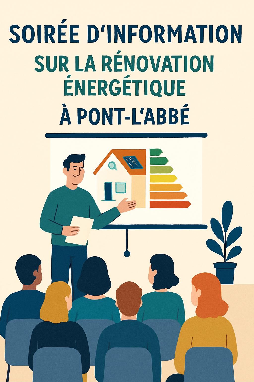 participez à une soirée d'information sur la rénovation énergétique dédiée aux propriétaires bailleurs, le mardi 10 mars à pont-l'évêque, pour découvrir les aides et bonnes pratiques.