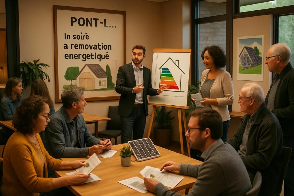 participez à une soirée d'information sur la rénovation énergétique destinée aux propriétaires bailleurs, le mardi 10 mars à pont-l'abbé. découvrez les aides, conseils et solutions pour améliorer la performance énergétique de vos logements.