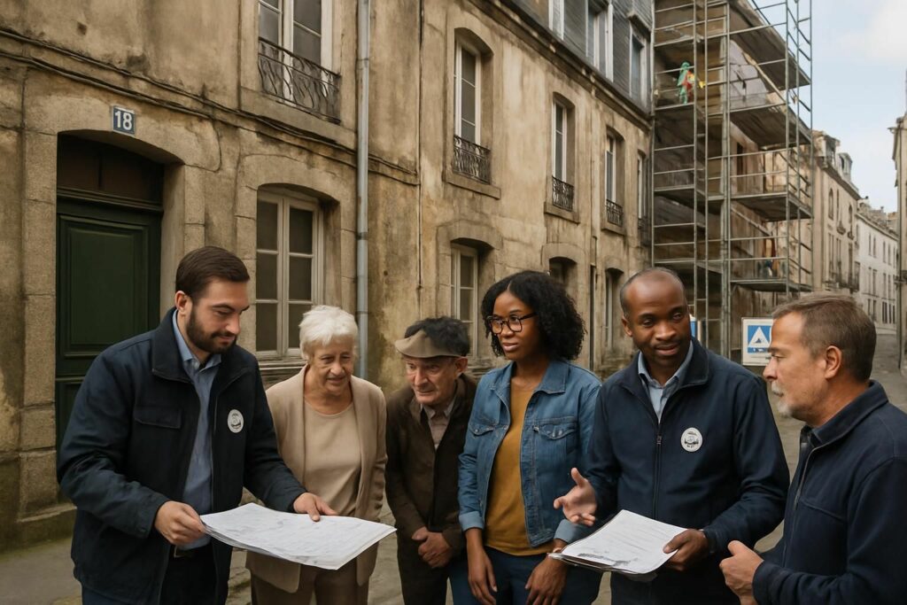 découvrez le soutien public renforcé pour les copropriétés en difficulté avec l’extension de l’opah du centre de lorient au 18, rue, visant à améliorer la qualité de vie et la gestion des immeubles.