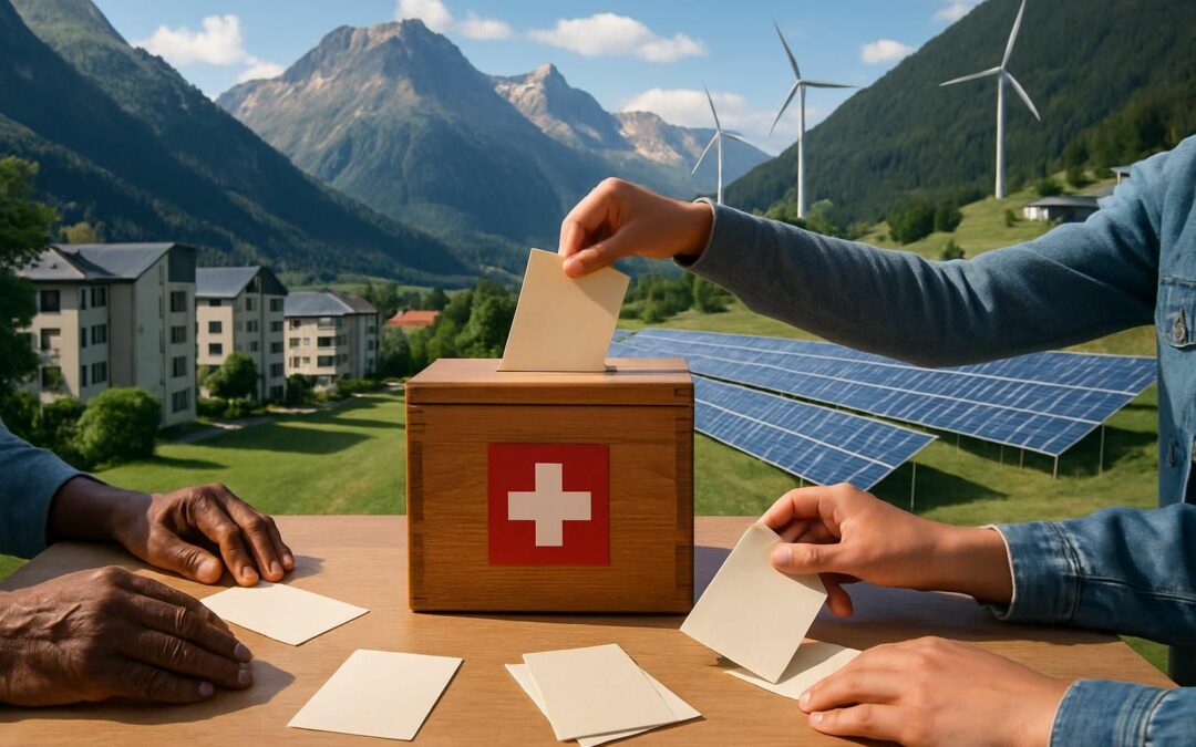 découvrez l'enjeu majeur de la prochaine votation en suisse sur l'allocation du pib dédiée à la transition écologique et son impact sur l'avenir du pays.