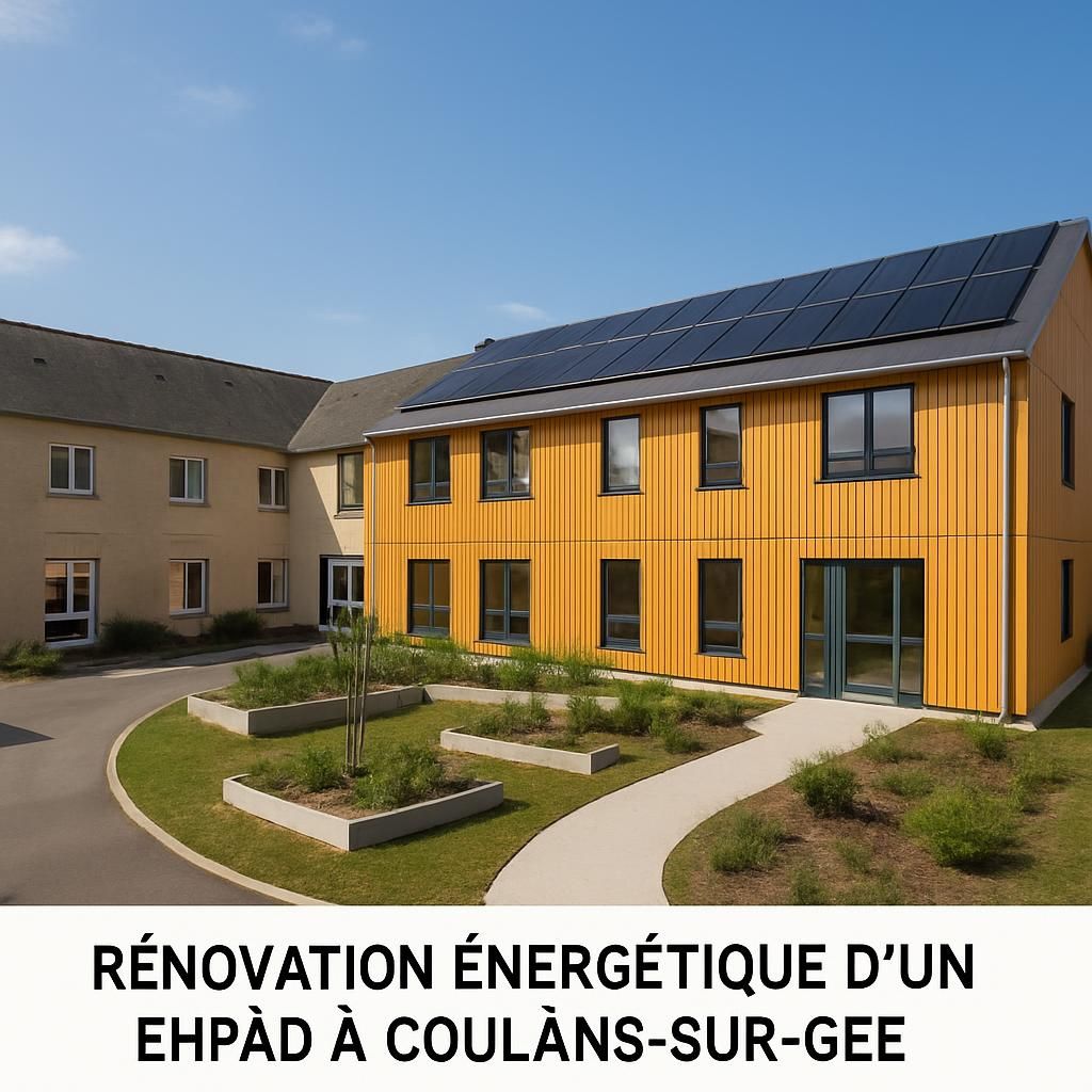 à coulans-sur-gée, l’ehpad va bénéficier d’une rénovation majeure accompagnée d’un projet d’agrandissement pour améliorer le cadre de vie des résidents.