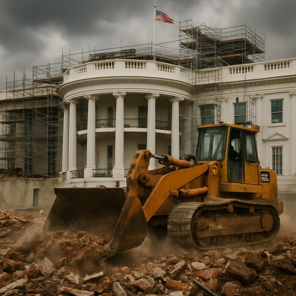 découvrez comment donald trump transforme la maison-blanche avec des rénovations extrêmes qui suscitent controverses et débats au cœur du pouvoir américain.