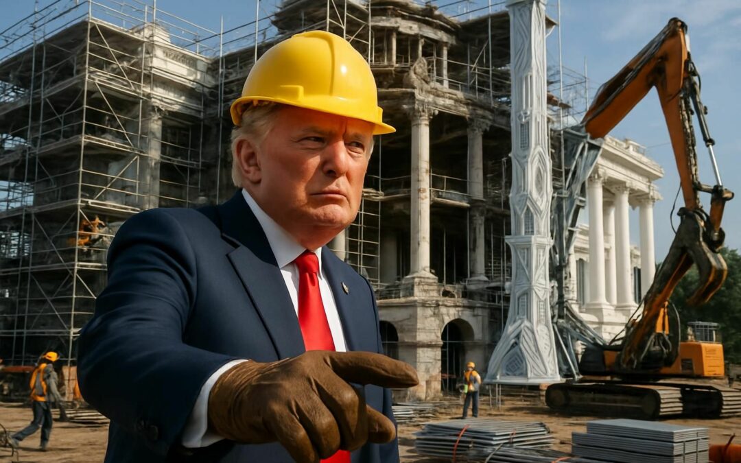 découvrez comment donald trump a transformé la maison-blanche en poussant la rénovation à l'extrême, suscitant débats et réactions.