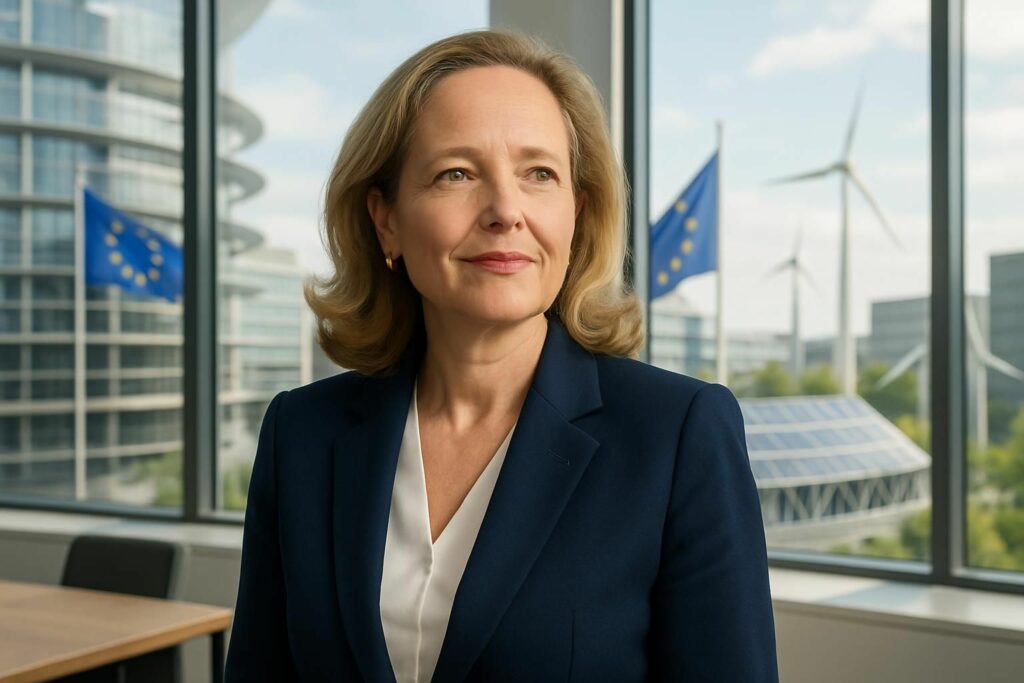 découvrez les propos de nadia calviño sur la nécessité d'une europe indépendante, visant à réduire ses dépendances stratégiques pour renforcer sa souveraineté et sa résilience.