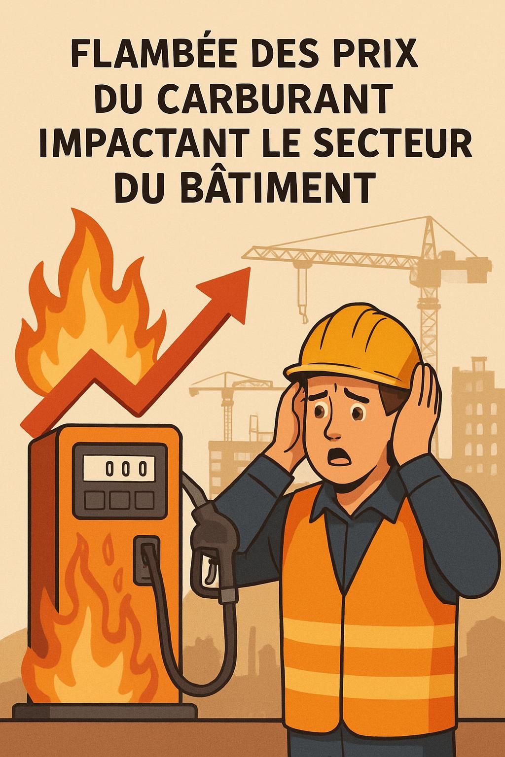 découvrez comment la hausse des prix du carburant impacte les entreprises du bâtiment et les défis auxquels elles font face dans un contexte économique incertain.