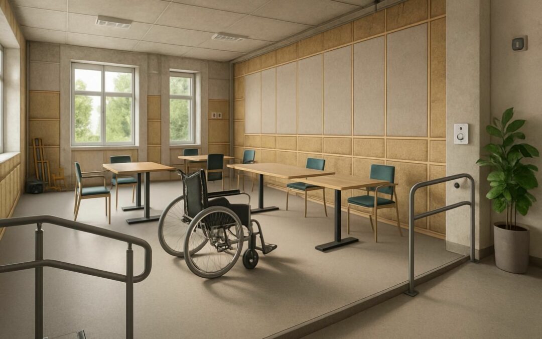 Rénovation inclusive : cette salle municipale mise sur isolation et réorganisation pour un avenir plus accessible