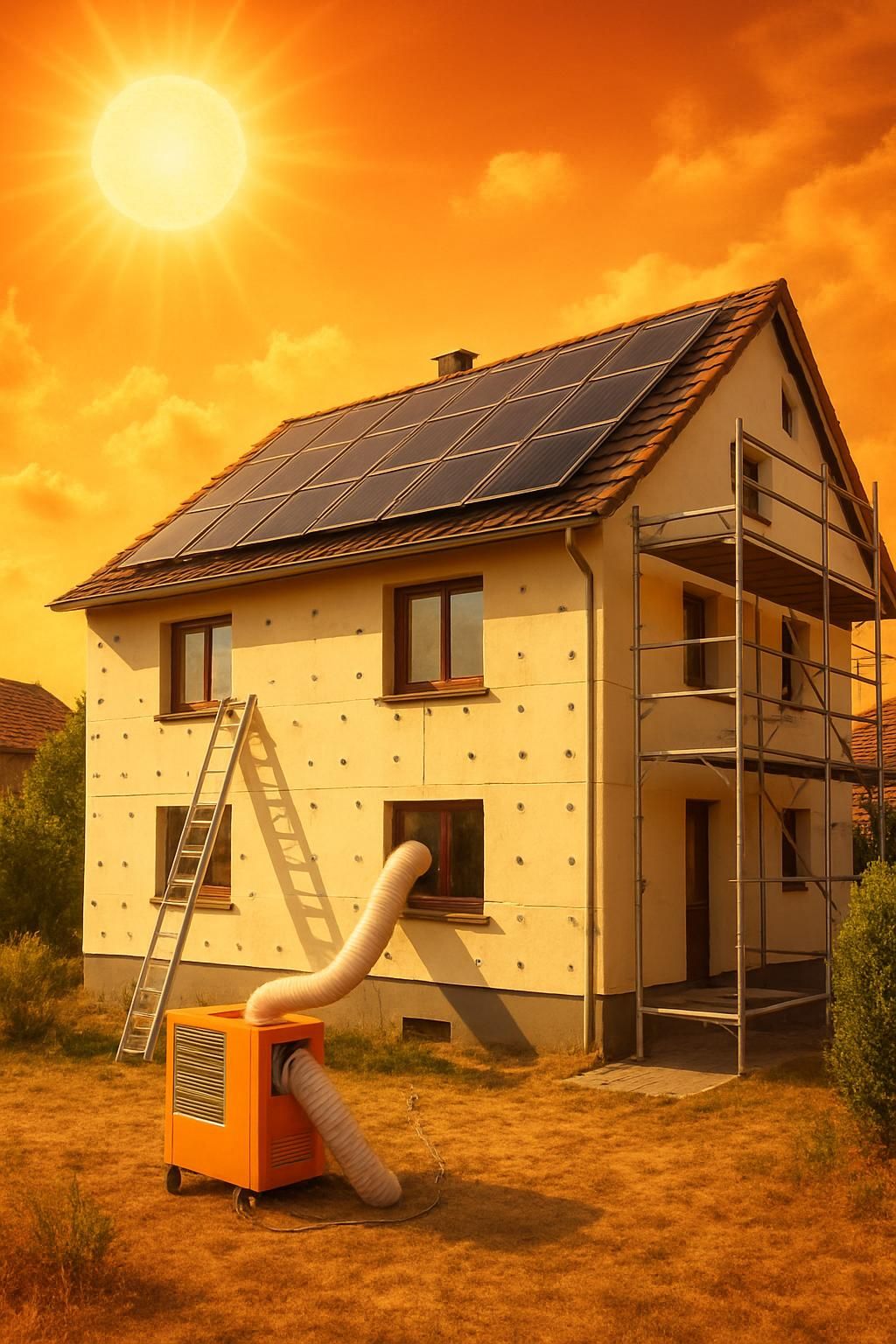 découvrez comment il a transformé sa maison grâce à un investissement massif dans la rénovation énergétique et partage son expérience positive face à la canicule.