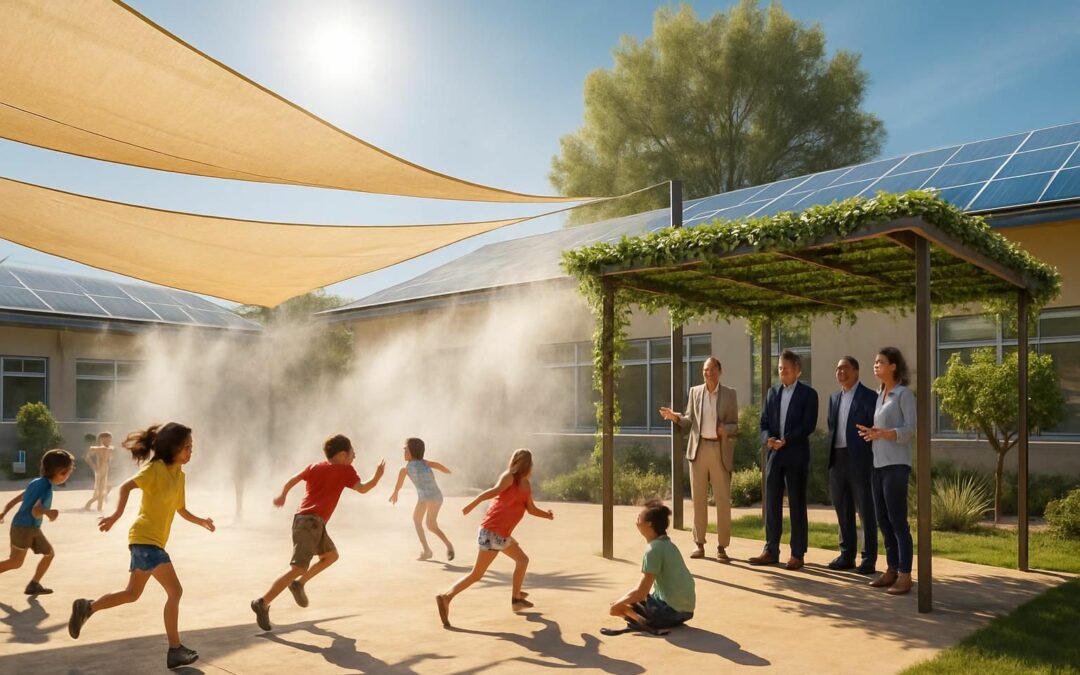 découvrez comment les collectivités innovent pour adapter les écoles aux fortes chaleurs liées à la canicule et au changement climatique, assurant confort et sécurité aux élèves.