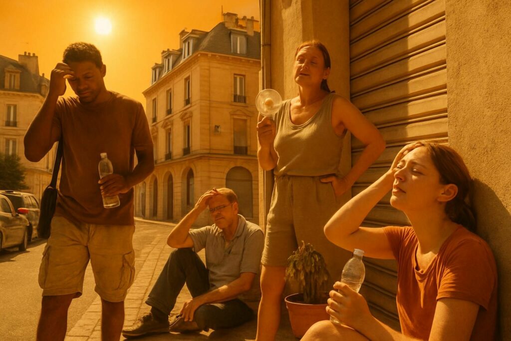 découvrez comment la canicule précoce en france met en danger les habitants des zones surchauffées, soulignant l'urgence d'agir face au changement climatique.