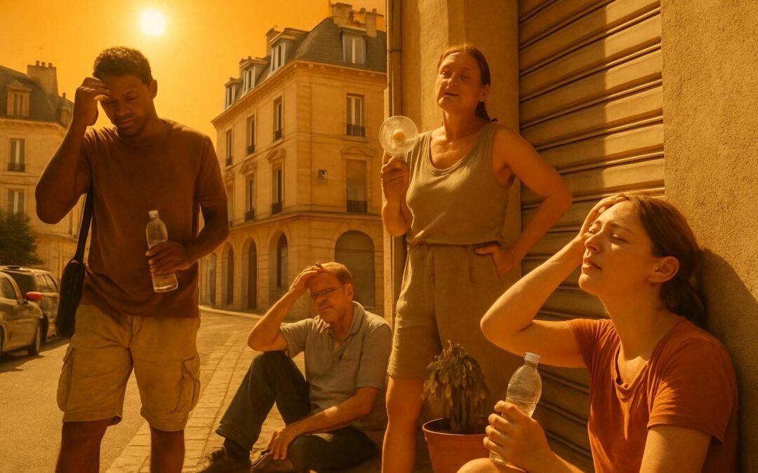découvrez comment la canicule précoce en france met en danger les habitants des zones surchauffées, soulignant l'urgence d'agir face au changement climatique.