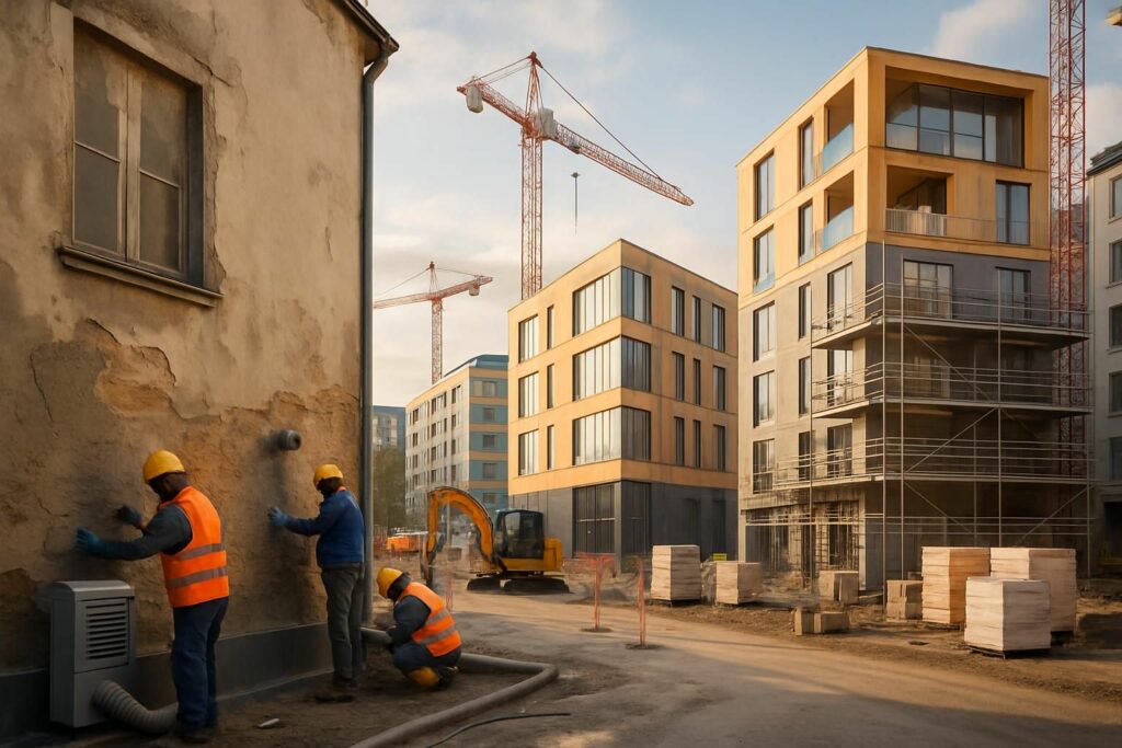 découvrez les projets phares du plus grand bailleur social : rénovation, lutte contre l'humidité, constructions neuves et surélévations au service du logement de qualité.