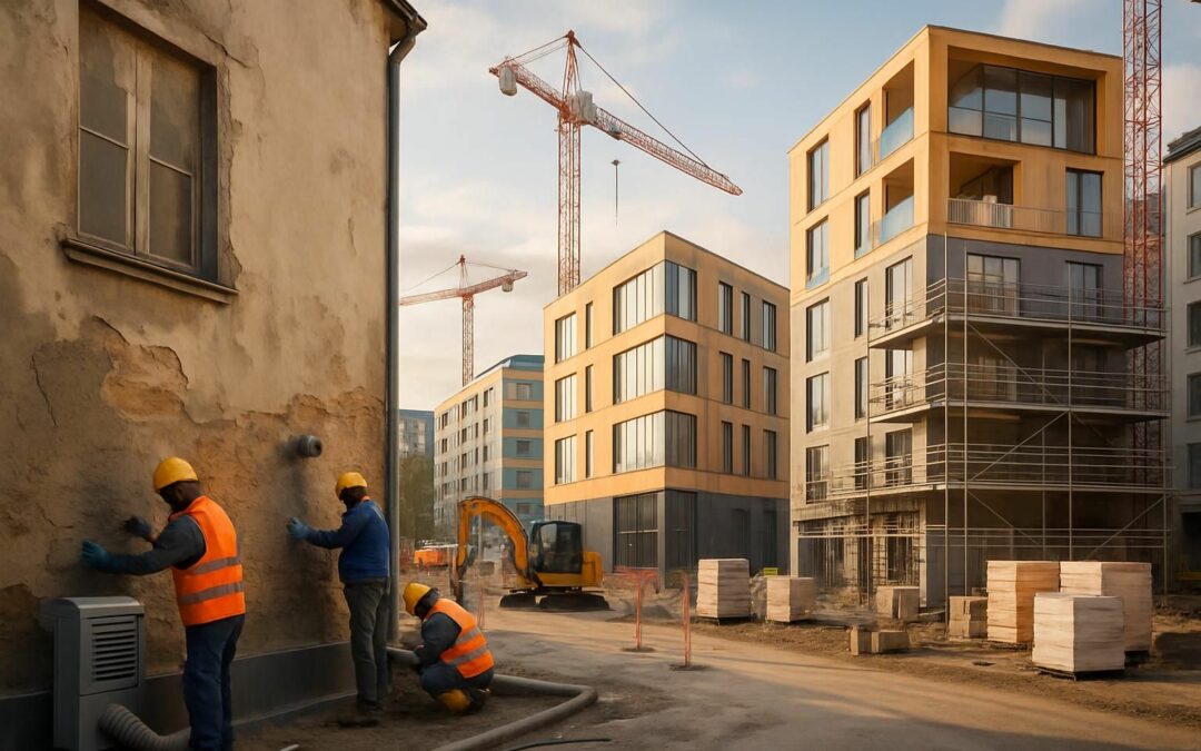 découvrez les projets phares du plus grand bailleur social : rénovation, lutte contre l'humidité, constructions neuves et surélévations au service du logement de qualité.