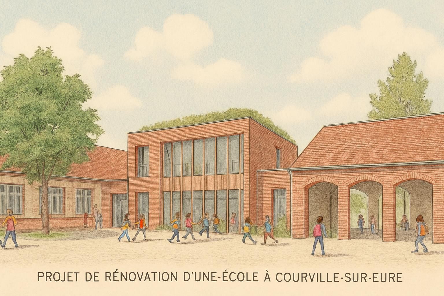 une commune de l’eure investit près de 2 millions d’euros pour moderniser et améliorer les infrastructures de son école, offrant un environnement d’apprentissage optimal aux élèves.