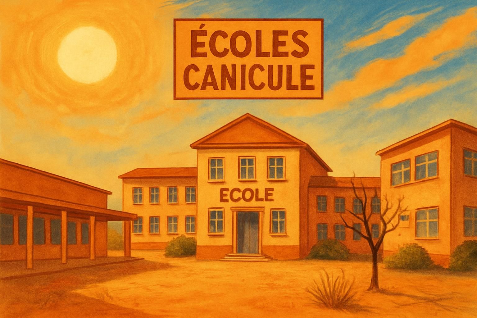 face à la hausse des températures, les communes s'engagent à trouver des financements et rénover les écoles pour mieux protéger les élèves lors des épisodes de canicule.