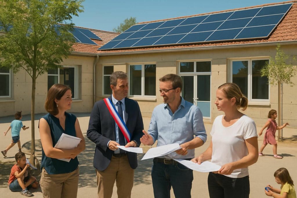 les communes se mobilisent pour obtenir des financements et rénover les écoles afin d'adapter les bâtiments à la hausse des températures liée aux canicules.
