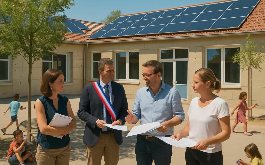 les communes se mobilisent pour obtenir des financements et rénover les écoles afin d'adapter les bâtiments à la hausse des températures liée aux canicules.
