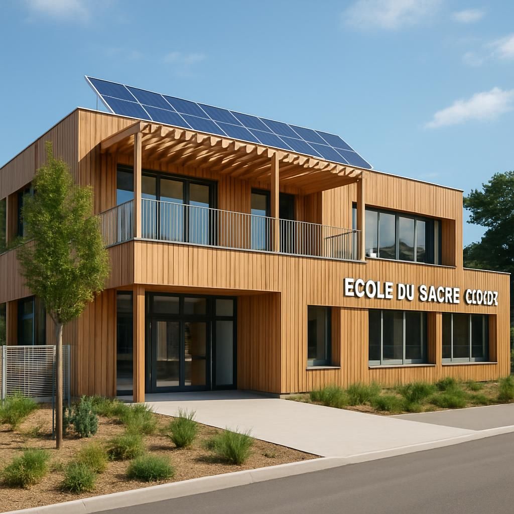 une école en loire-atlantique entreprend une rénovation ambitieuse pour réduire sa consommation d'énergie de 60 à 70 %, alliant performance énergétique et engagement durable.