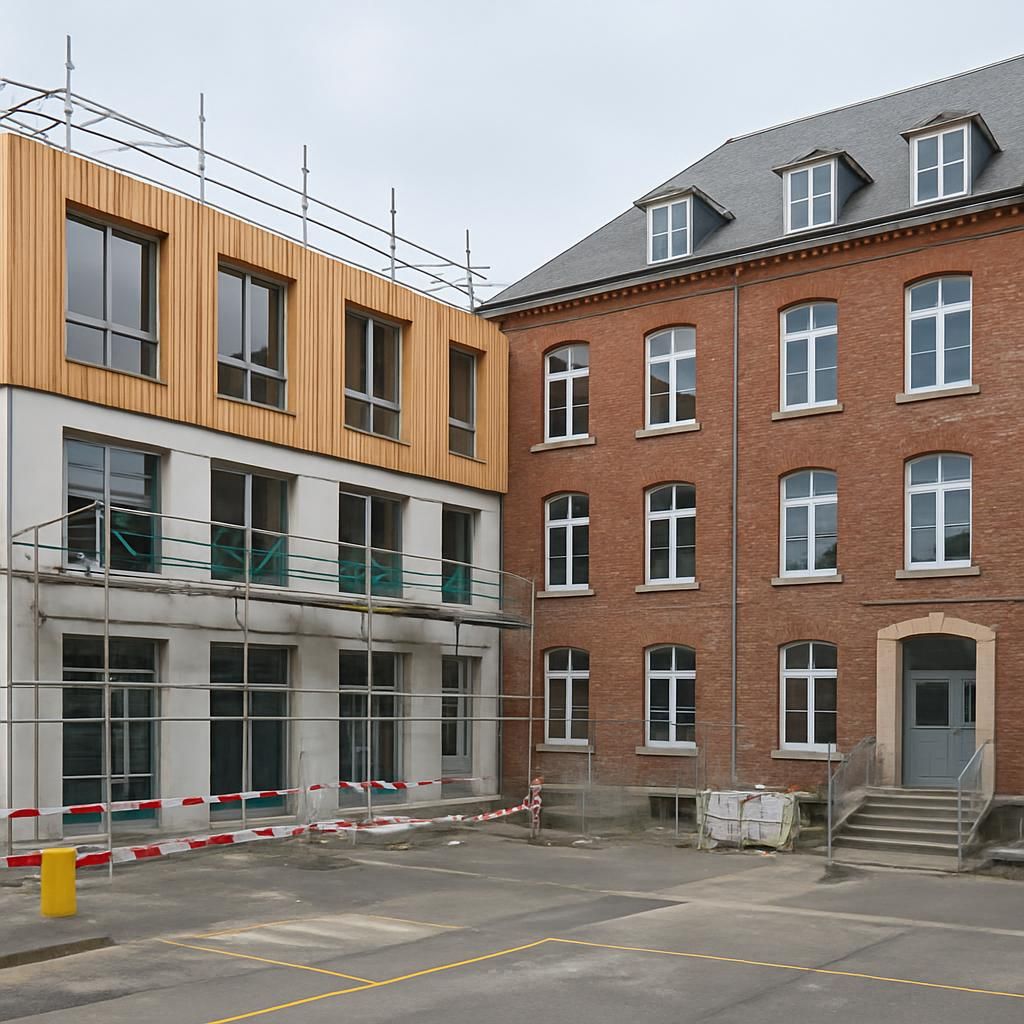 découvrez l'investissement de plus de 2 millions d'euros à cherbourg-en-cotentin pour la rénovation complète d'un collège, améliorant les infrastructures et le cadre éducatif.