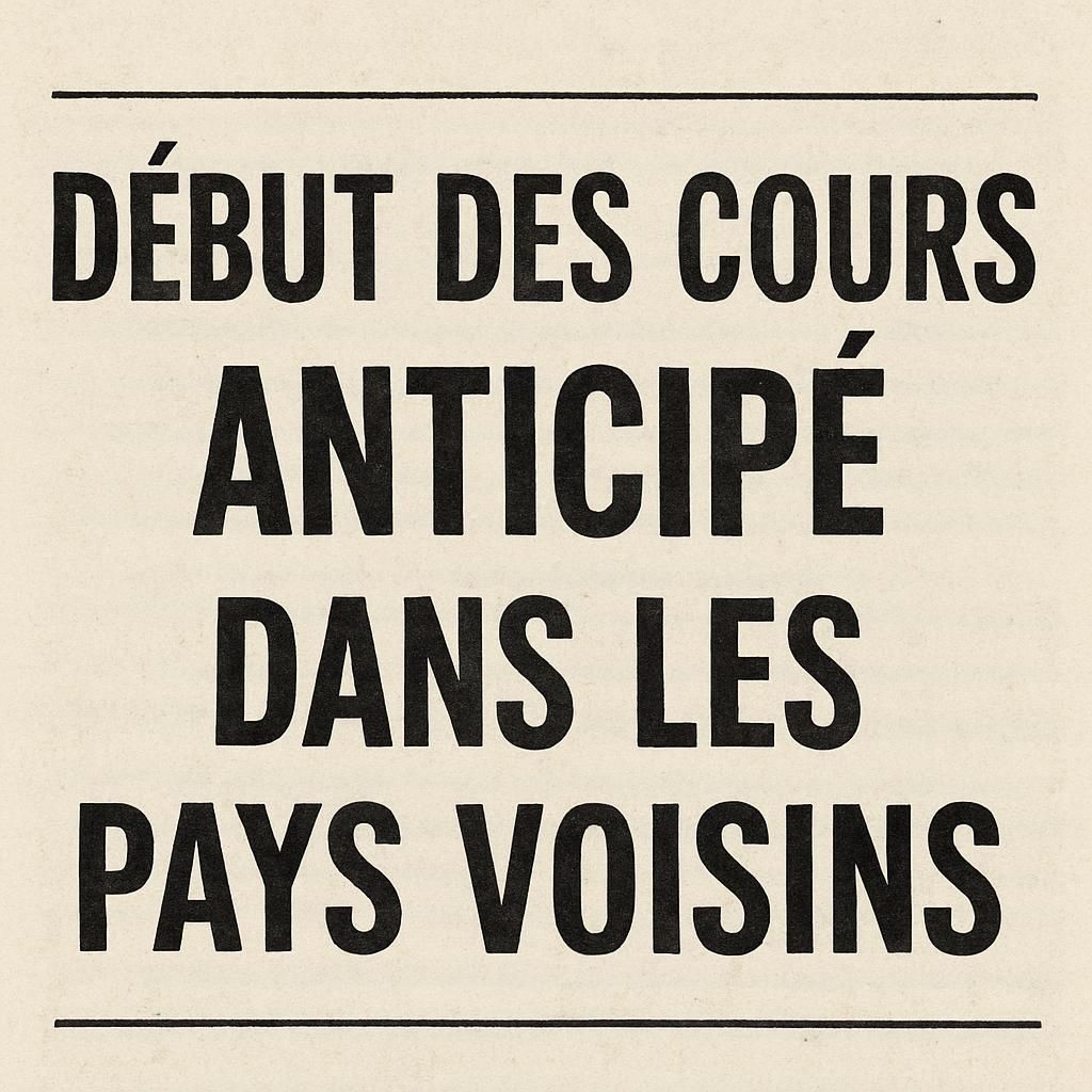 découvrez les initiatives innovantes des pays voisins : début anticipé des cours, réformes du calendrier scolaire et projets de rénovation énergétique.