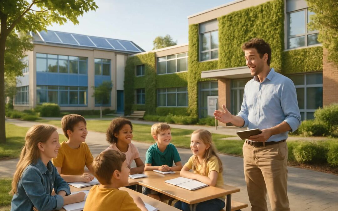 découvrez comment les pays voisins innovent avec un début des cours anticipé, des réformes du calendrier scolaire et des projets de rénovation énergétique pour un avenir durable.
