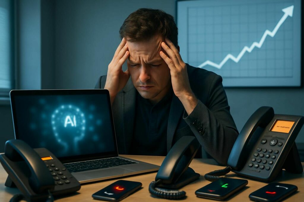 découvrez comment l'essor de l'intelligence artificielle a provoqué une hausse spectaculaire des signalements de démarchage téléphonique, juste avant l'entrée en vigueur de l'interdiction totale.