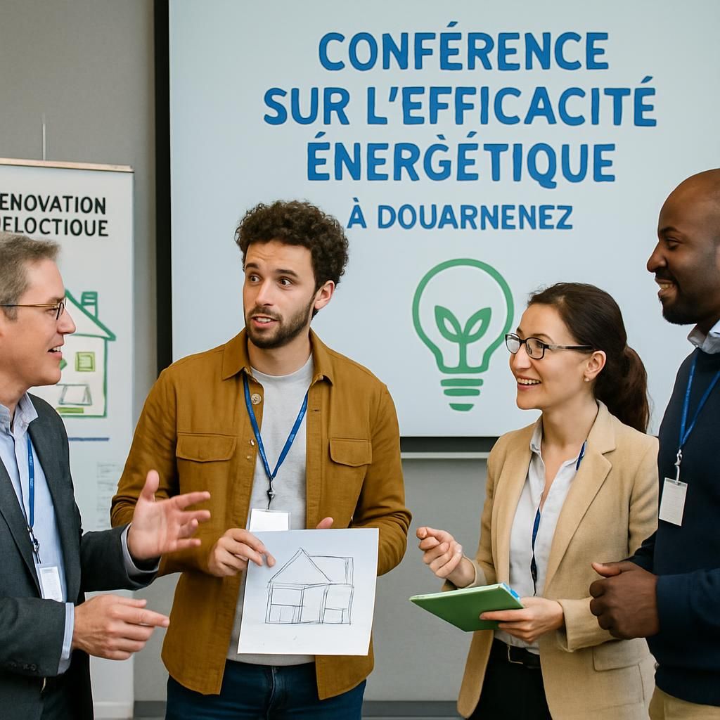 douarnenez organise une conférence sur l'efficacité énergétique dans la rénovation, réunissant experts et acteurs locaux pour partager solutions et innovations durables.