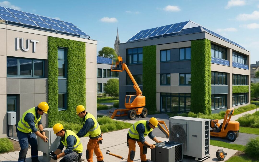 l’agglomération de vannes investit dans la rénovation énergétique de l’ubs et de l’iut grâce à un cofinancement stratégique, favorisant un développement durable et une meilleure efficacité énergétique.