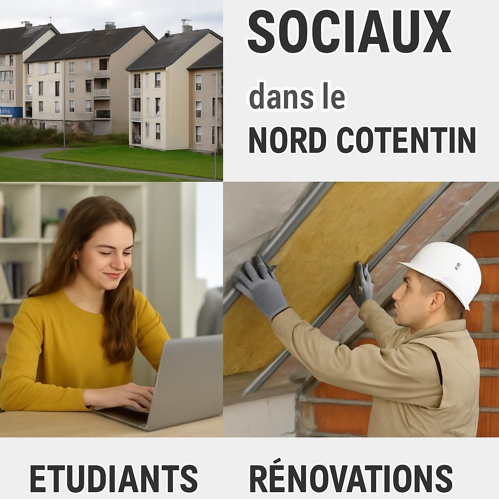 les élus du nord cotentin abordent les enjeux des logements sociaux, étudiants et de la rénovation énergétique, en faisant le point sur les défis actuels et les projets futurs pour améliorer le cadre de vie.