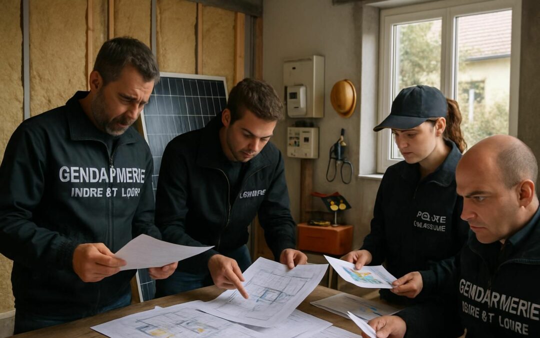 en indre-et-loire, démantèlement d'un réseau sophistiqué d'escroquerie à la rénovation énergétique, protégeant les consommateurs des fraudes et abus.