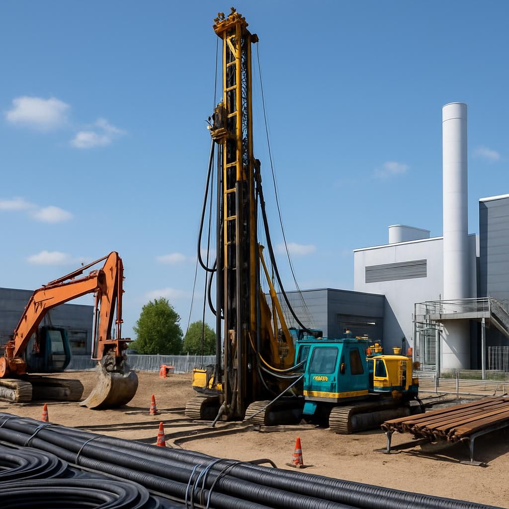 découvrez le lancement d'un chantier colossal de géothermie, un projet ambitieux de six ans au caractère impressionnant rappelant un forage pétrolier, visant à exploiter une énergie durable et innovante.