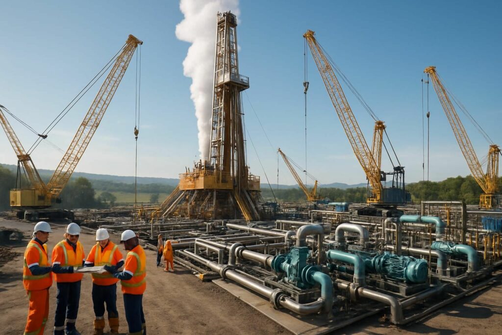 découvrez le lancement d'un chantier géothermique ambitieux sur six ans, alliant techniques innovantes et envergure comparable à un forage pétrolier pour un avenir énergétique durable.
