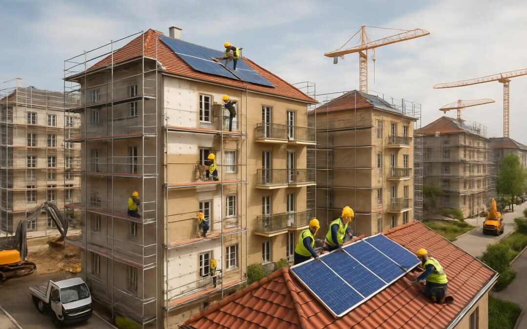 découvrez comment un investissement de plus de huit millions d'euros permet la rénovation énergétique et la valorisation esthétique de 116 bâtiments, alliant performance et beauté pour un avenir durable.