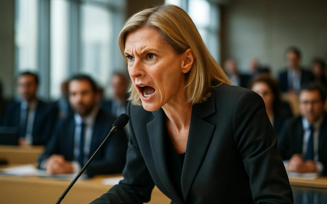 agnès pannier-runacher répond avec fermeté aux accusations en défendant les avancées écologiques du gouvernement macron, affirmant la réalité des réussites environnementales.